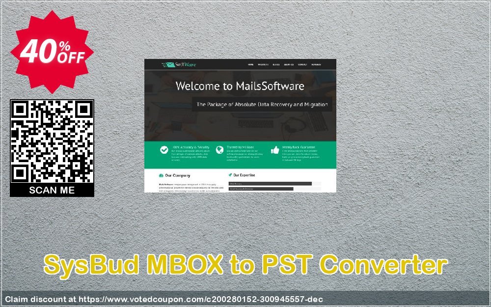 SysBud MBOX to PST Converter Coupon, discount Coupon code SysBud MBOX to PST Converter. Promotion: SysBud MBOX to PST Converter offer from MailsSoftware