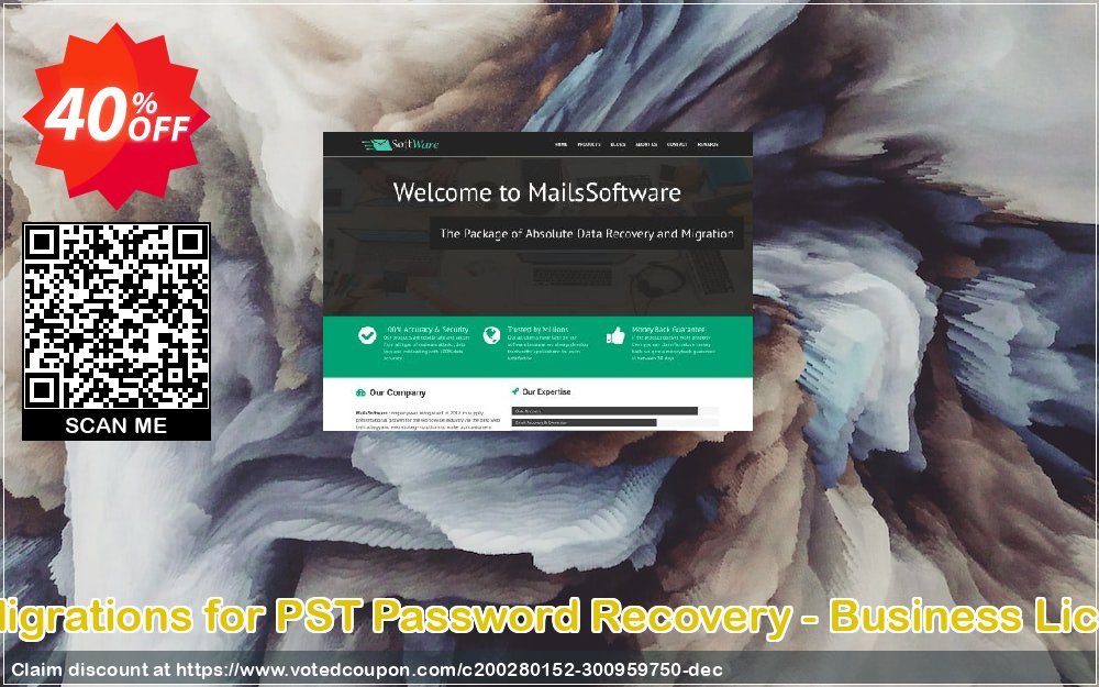 a2zMigrations for PST Password Recovery - Business Plan Coupon, discount Coupon code a2zMigrations for PST Password Recovery - Business License. Promotion: a2zMigrations for PST Password Recovery - Business License offer from MailsSoftware