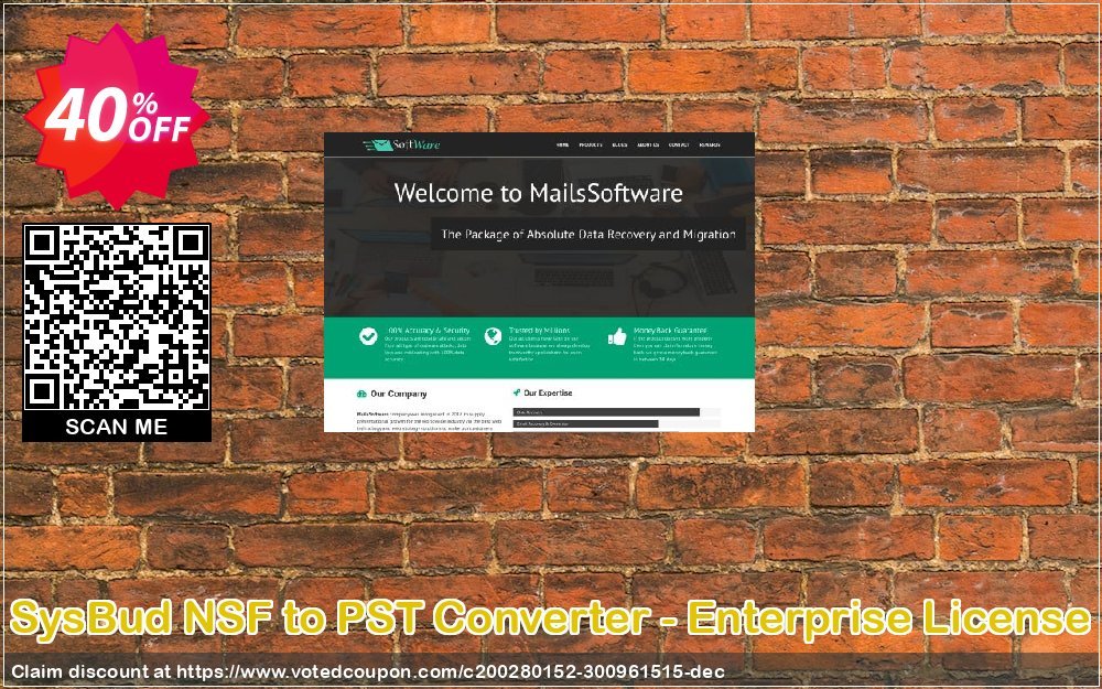 SysBud NSF to PST Converter - Enterprise Plan Coupon, discount Coupon code SysBud NSF to PST Converter - Enterprise License. Promotion: SysBud NSF to PST Converter - Enterprise License offer from MailsSoftware
