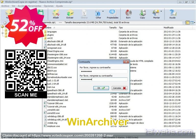 WinArchiver Coupon, discount 50% OFF WinArchiver, verified. Promotion: Imposing discount code of WinArchiver, tested & approved