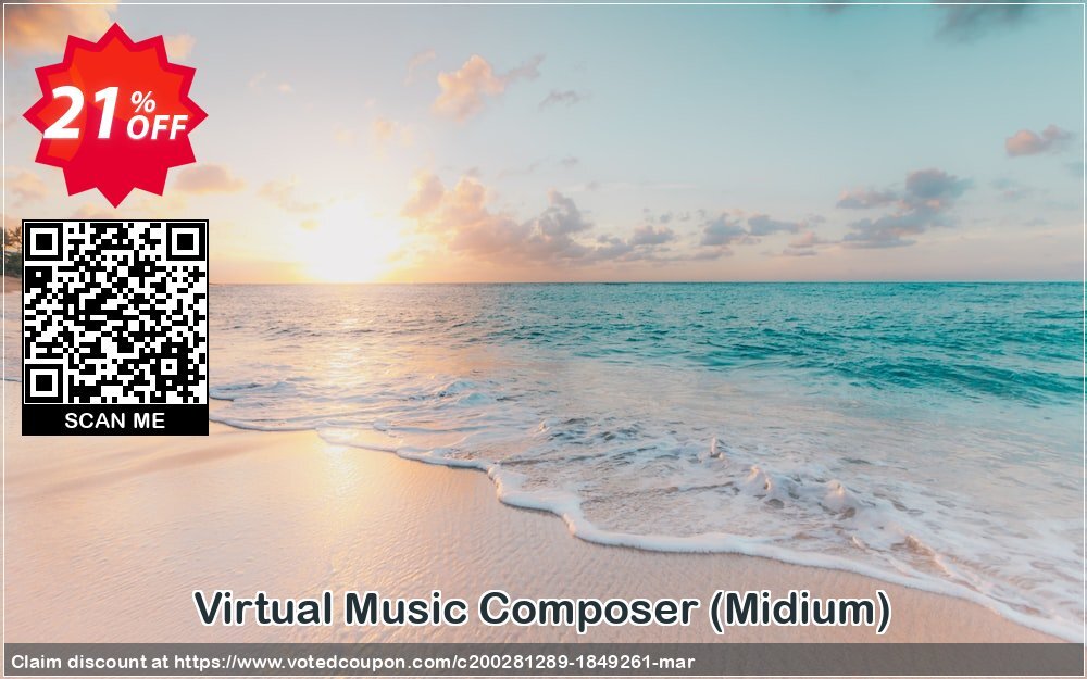 Virtual Music Composer, Midium Coupon, discount Virtual Music Composer - Midium Special discounts code 2025. Promotion: Special discounts code of Virtual Music Composer - Midium 2024