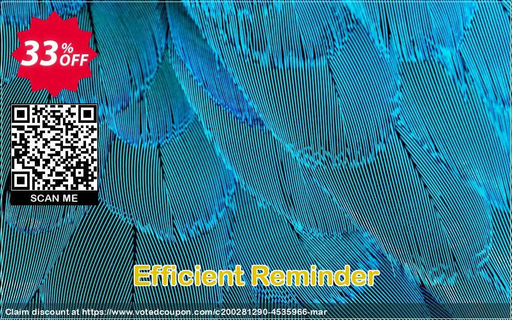 Efficient Reminder Coupon Code May 2024, 33% OFF - VotedCoupon