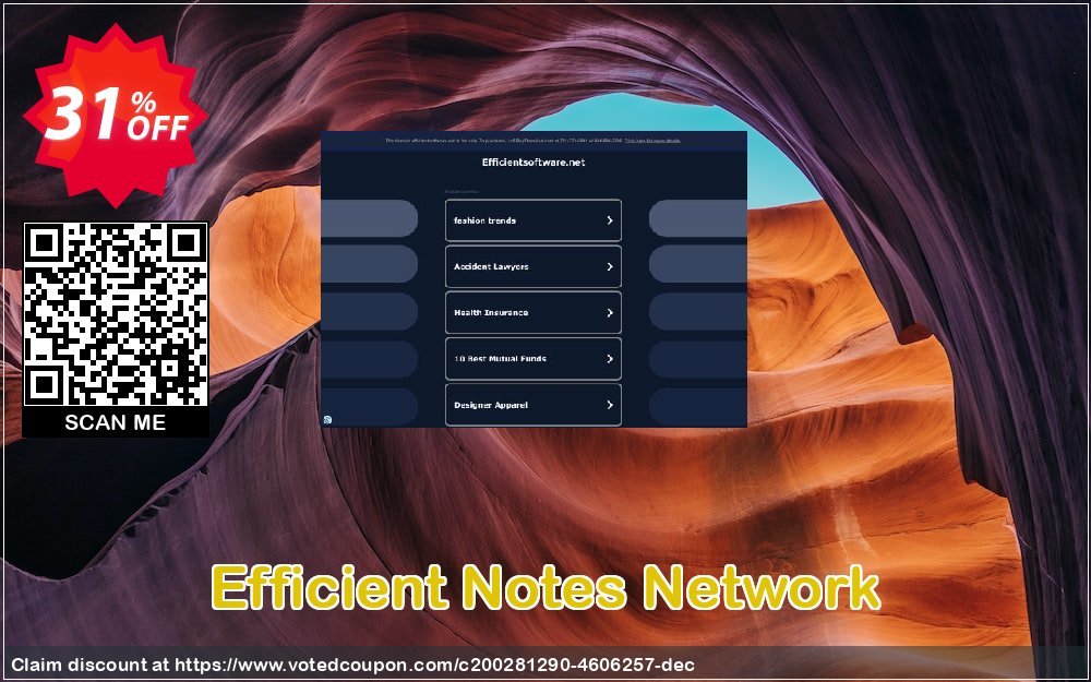 Efficient Notes Network Coupon, discount Efficient Notes Network Impressive offer code 2023. Promotion: Impressive offer code of Efficient Notes Network 2023