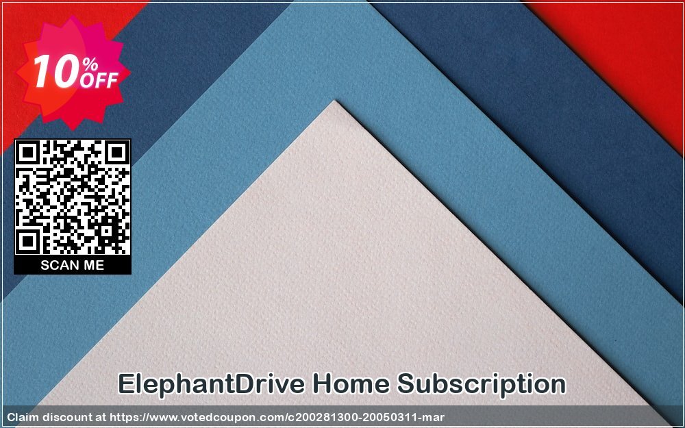 ElephantDrive Home Subscription Coupon Code Apr 2024, 10% OFF - VotedCoupon