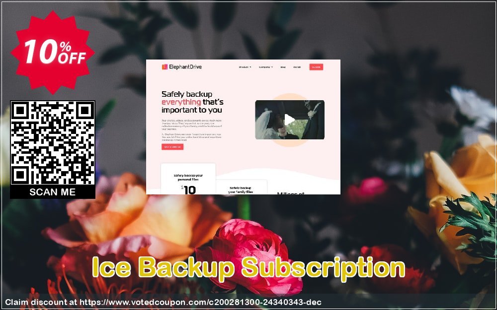Ice Backup Subscription Coupon, discount Ice Backup Subscription Stunning discounts code 2023. Promotion: Stunning discounts code of Ice Backup Subscription 2023