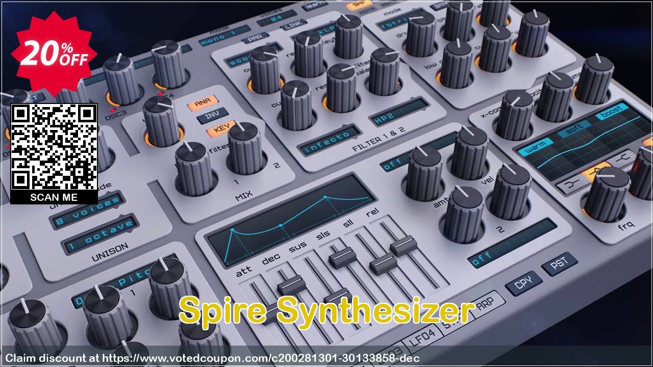 Spire Synthesizer Coupon, discount Spire Synthesizer License (Standart) Amazing discounts code 2023. Promotion: Amazing discounts code of Spire Synthesizer License (Standart) 2023
