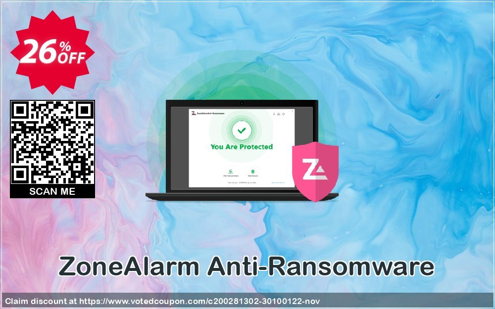 ZoneAlarm Anti-Ransomware Coupon, discount ZoneAlarm Anti-Ransomware Impressive offer code 2023. Promotion: Impressive offer code of ZoneAlarm Anti-Ransomware 2023