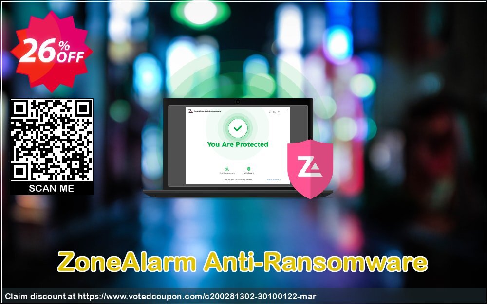 ZoneAlarm Anti-Ransomware Coupon Code May 2024, 26% OFF - VotedCoupon