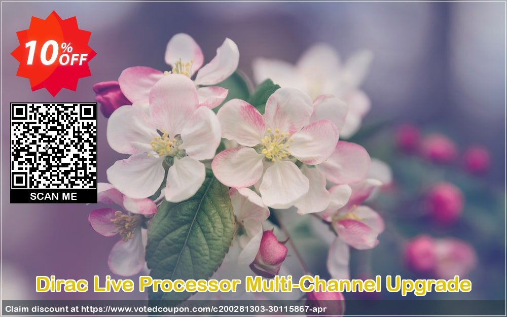 Dirac Live Processor Multi-Channel Upgrade Coupon Code May 2024, 10% OFF - VotedCoupon