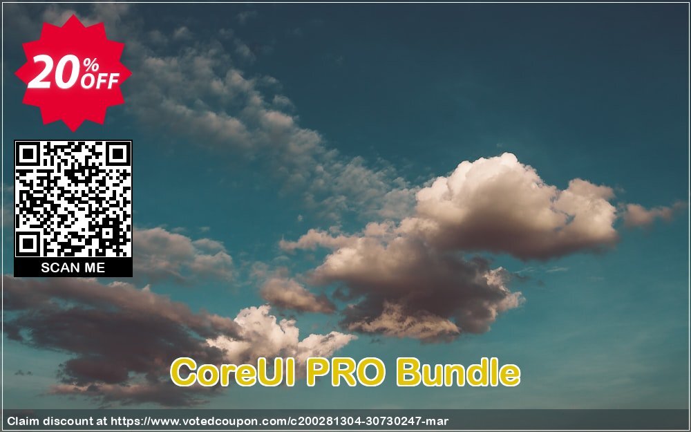 CoreUI PRO Bundle Coupon, discount CoreUI PRO Bundle Wonderful deals code 2024. Promotion: Wonderful deals code of CoreUI PRO Bundle 2024