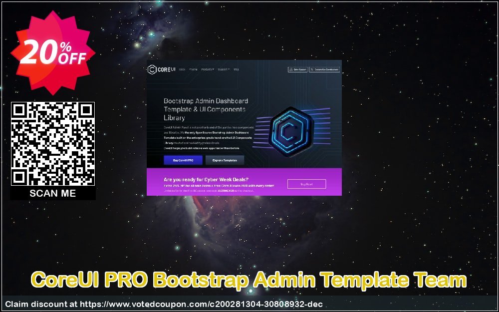 CoreUI PRO Bootstrap Admin Template Team Coupon, discount CoreUI PRO Bootstrap Admin Template Team Stunning promotions code 2023. Promotion: Stunning promotions code of CoreUI PRO Bootstrap Admin Template Team 2023