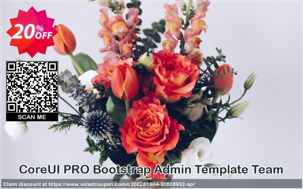 CoreUI PRO Bootstrap Admin Template Team Coupon, discount CoreUI PRO Bootstrap Admin Template Team Stunning promotions code 2024. Promotion: Stunning promotions code of CoreUI PRO Bootstrap Admin Template Team 2024