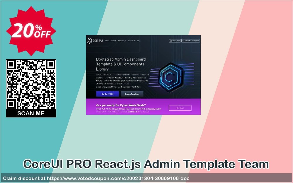 CoreUI PRO React.js Admin Template Team