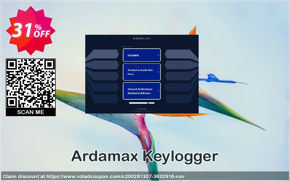 Ardamax Keylogger Coupon, discount Ardamax Keylogger Imposing promotions code 2023. Promotion: Imposing promotions code of Ardamax Keylogger 2023