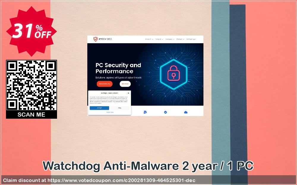 Watchdog Anti-Malware 2 year / 1 PC Coupon Code Apr 2024, 31% OFF - VotedCoupon