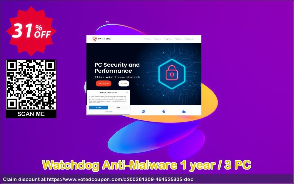 Watchdog Anti-Malware Yearly / 3 PC Coupon Code Apr 2024, 31% OFF - VotedCoupon