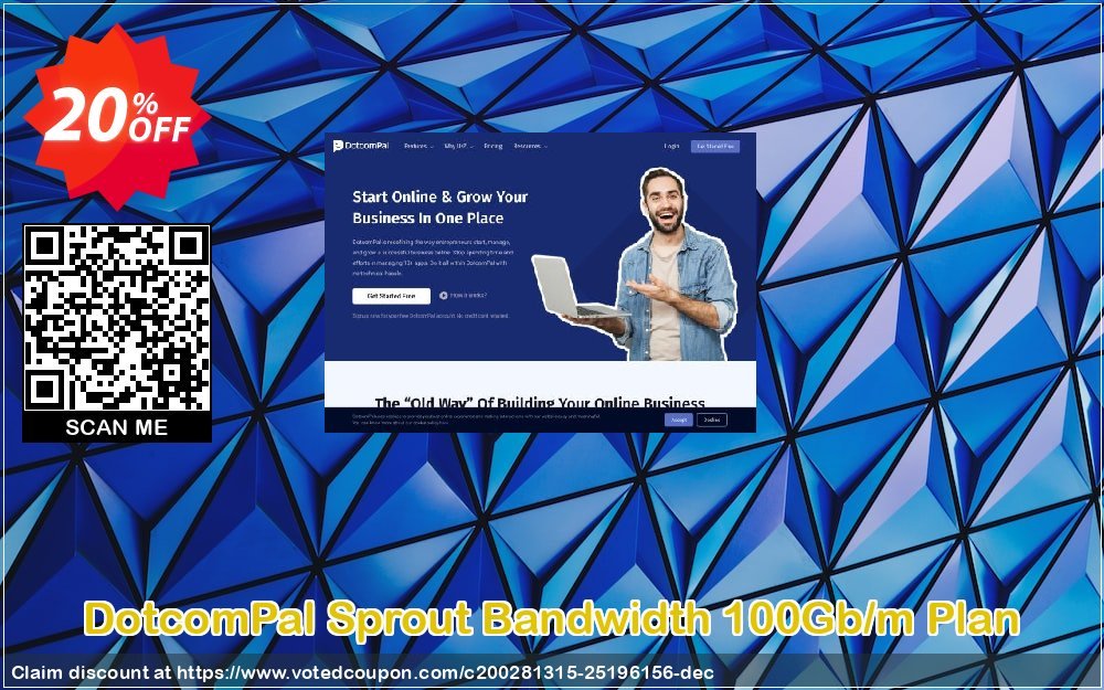 DotcomPal Sprout Bandwidth 100Gb/m Plan Coupon, discount Sprout Bandwidth 200Gb/m Plan Marvelous deals code 2024. Promotion: Marvelous deals code of Sprout Bandwidth 200Gb/m Plan 2024