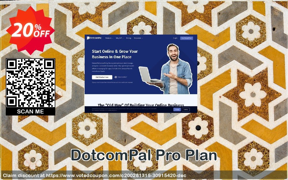 DotcomPal Pro Plan Coupon, discount DotcomPal Pro Plan Staggering promotions code 2023. Promotion: Staggering promotions code of DotcomPal Pro Plan 2023
