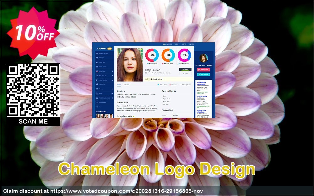 Chameleon Logo Design Coupon, discount Custom Logo Design Stirring discounts code 2024. Promotion: Stirring discounts code of Custom Logo Design 2024