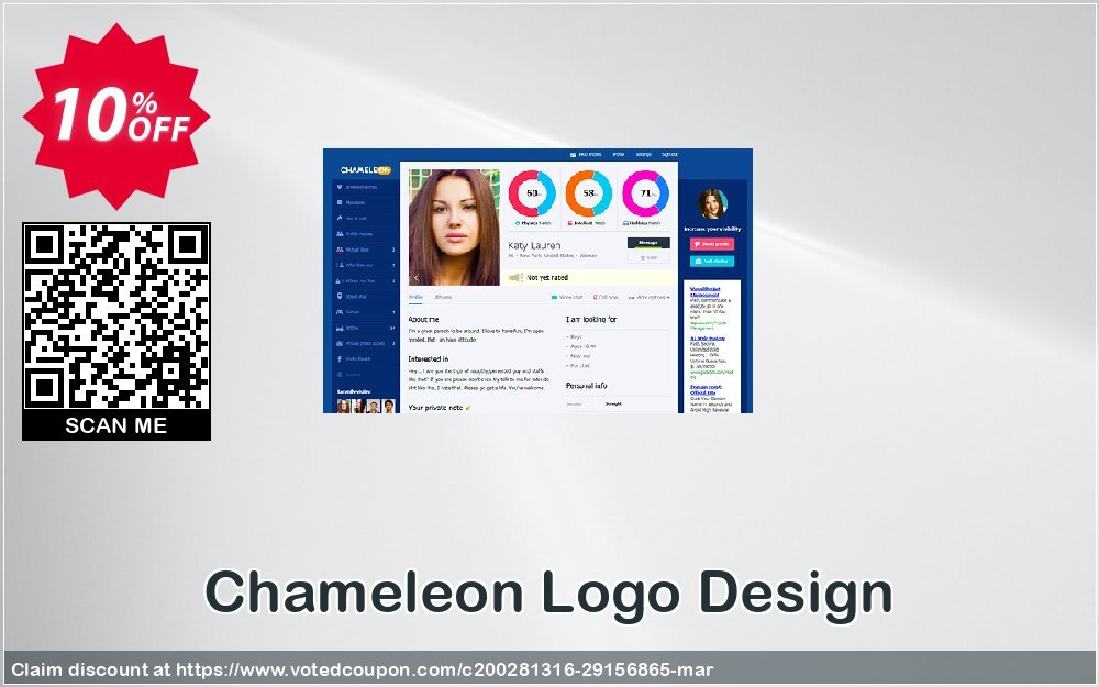 Chameleon Logo Design Coupon Code May 2024, 10% OFF - VotedCoupon