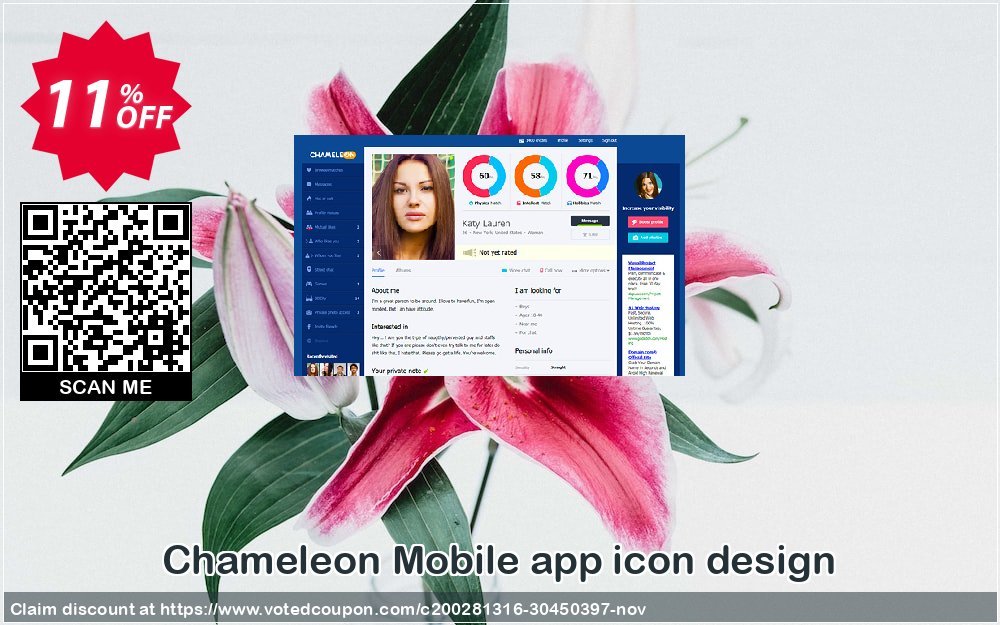 Chameleon Mobile app icon design Coupon, discount Mobile app icon design Best sales code 2024. Promotion: Best sales code of Mobile app icon design 2024