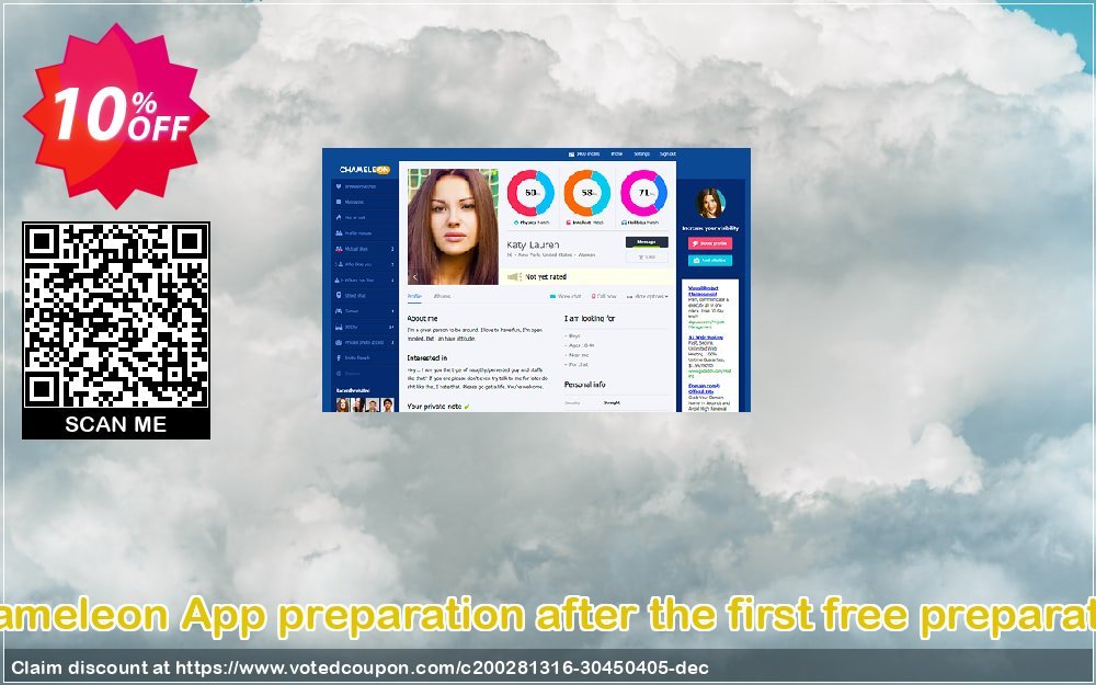 Chameleon App preparation after the first free preparation Coupon Code Apr 2024, 10% OFF - VotedCoupon