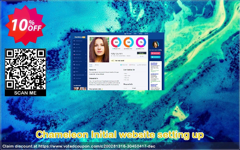 Chameleon Initial website setting up Coupon Code May 2024, 10% OFF - VotedCoupon