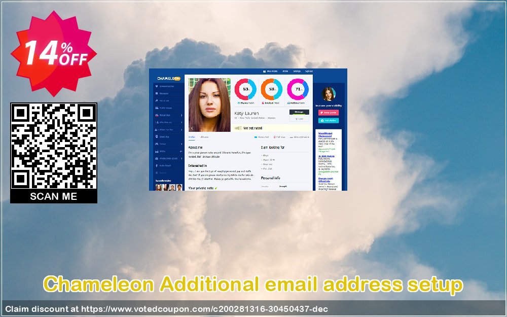 Chameleon Additional email address setup Coupon, discount Additional email address setup Marvelous discounts code 2024. Promotion: Marvelous discounts code of Additional email address setup 2024