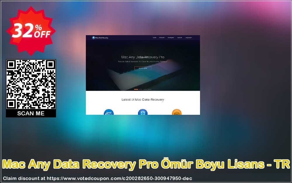 MAC Any Data Recovery Pro Ömür Boyu Lisans - TR Coupon, discount Mac Any Data Recovery Pro Ömür Boyu Lisans - TR discount. Promotion: mac-data-recovery coupon