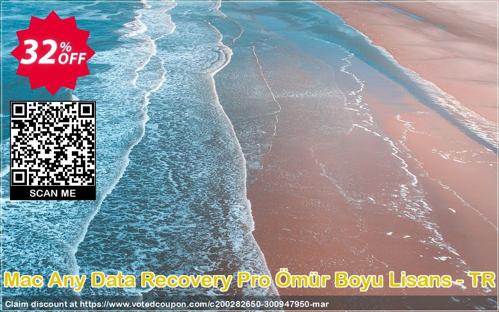 MAC Any Data Recovery Pro Ömür Boyu Lisans - TR Coupon Code May 2024, 32% OFF - VotedCoupon