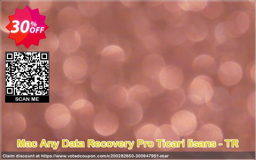 MAC Any Data Recovery Pro Ticari lisans - TR Coupon Code May 2024, 30% OFF - VotedCoupon