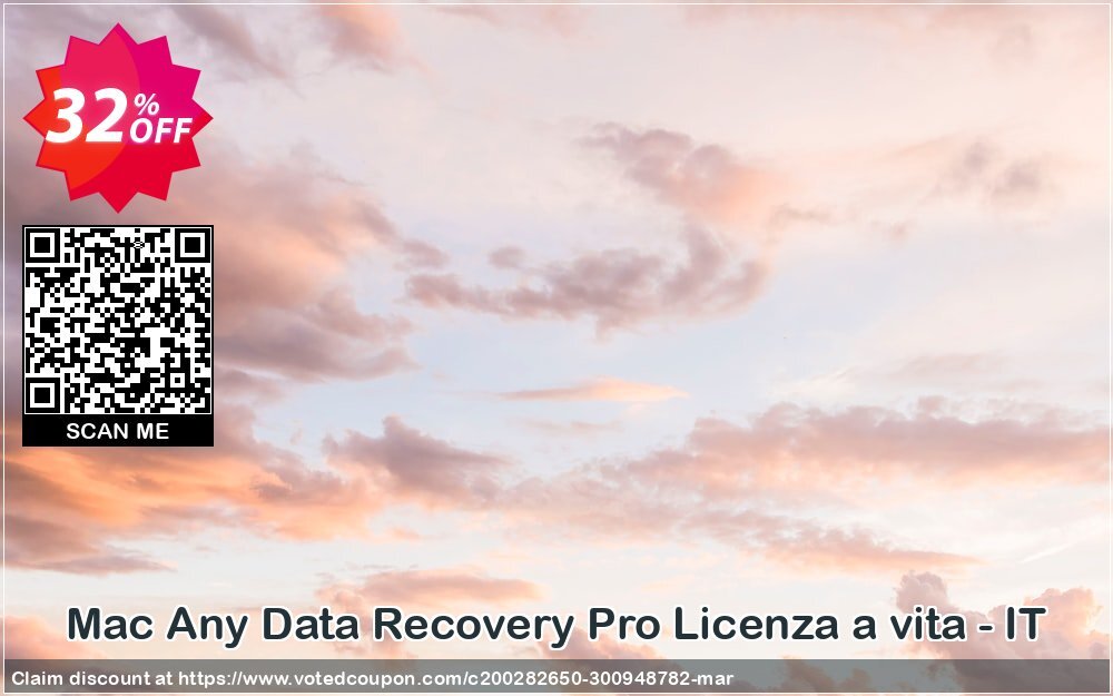 MAC Any Data Recovery Pro Licenza a vita - IT Coupon Code May 2024, 32% OFF - VotedCoupon