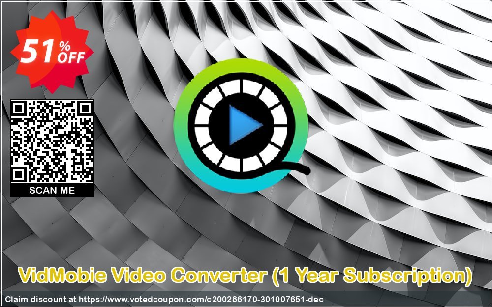 VidMobie Video Converter, Yearly Subscription  Coupon Code May 2024, 51% OFF - VotedCoupon