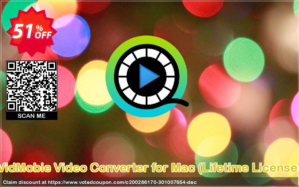 VidMobie Video Converter for MAC, Lifetime Plan  Coupon, discount Coupon code VidMobie Video Converter for Mac (Lifetime License). Promotion: VidMobie Video Converter for Mac (Lifetime License) offer from VidMobie Software