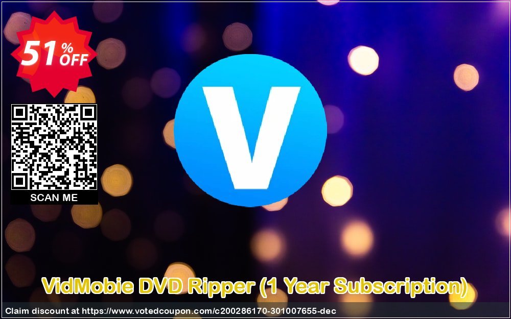 VidMobie DVD Ripper, Yearly Subscription  Coupon Code Apr 2024, 51% OFF - VotedCoupon