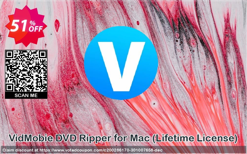 VidMobie DVD Ripper for MAC, Lifetime Plan  Coupon, discount Coupon code VidMobie DVD Ripper for Mac (Lifetime License). Promotion: VidMobie DVD Ripper for Mac (Lifetime License) offer from VidMobie Software