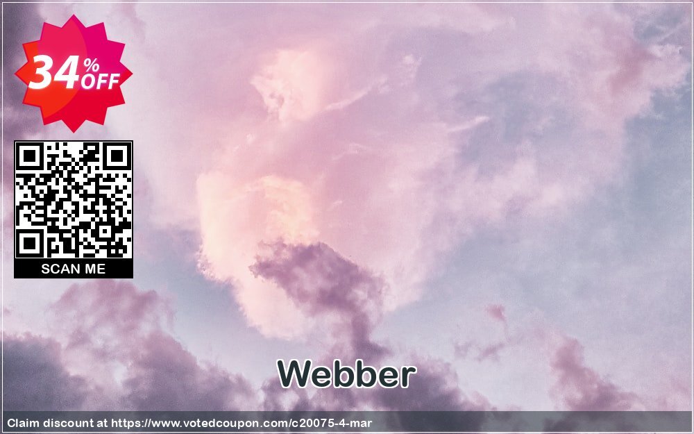 Webber Coupon, discount AFFILIATE_SOFTWAREONE. Promotion: 