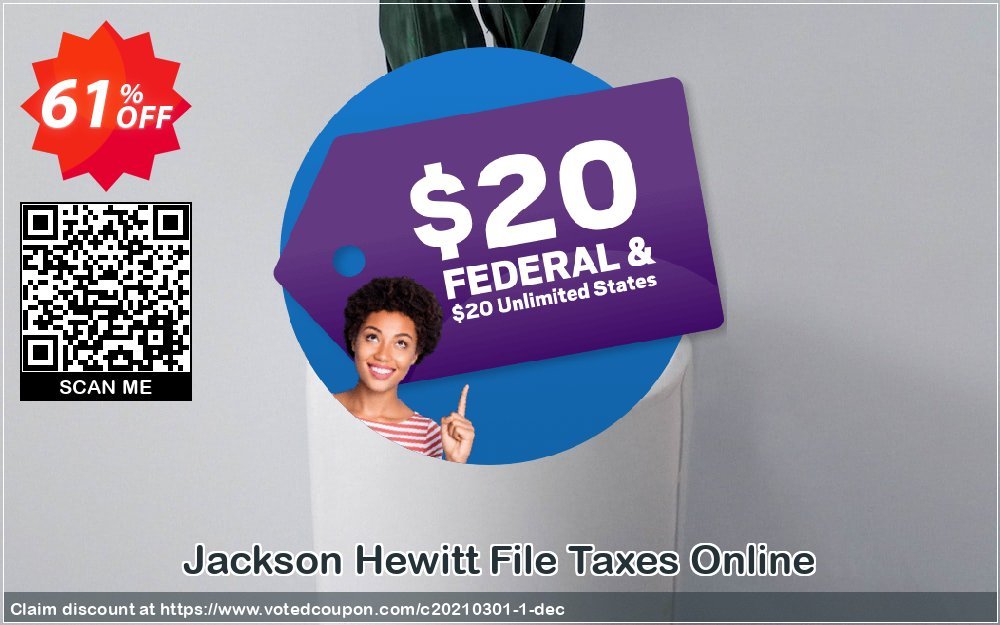 Jackson Hewitt File Taxes Online Coupon Code Apr 2024, 61% OFF - VotedCoupon