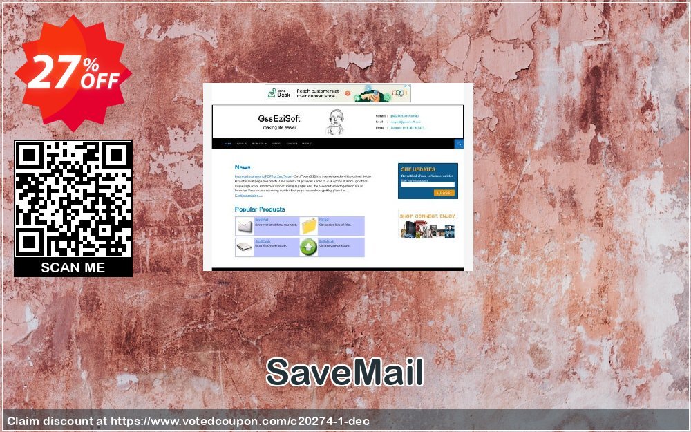 SaveMail Coupon, discount GssEziSoft discount (20274). Promotion: GssEziSoft coupon codes(20274)