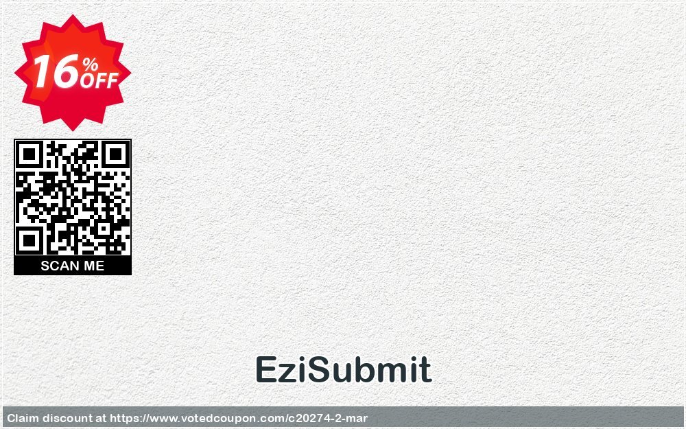 EziSubmit Coupon, discount GssEziSoft discount (20274). Promotion: GssEziSoft coupon codes(20274)