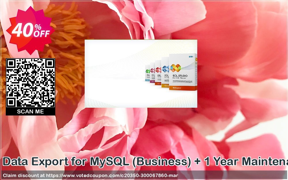 EMS Data Export for MySQL, Business + Yearly Maintenance Coupon Code Apr 2024, 40% OFF - VotedCoupon