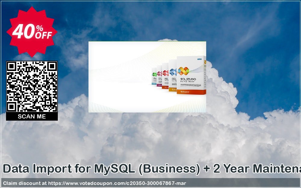 EMS Data Import for MySQL, Business + 2 Year Maintenance Coupon Code May 2024, 40% OFF - VotedCoupon