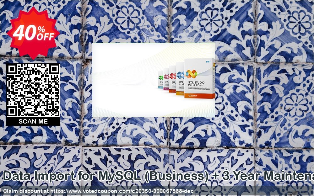EMS Data Import for MySQL, Business + 3 Year Maintenance Coupon Code Apr 2024, 40% OFF - VotedCoupon