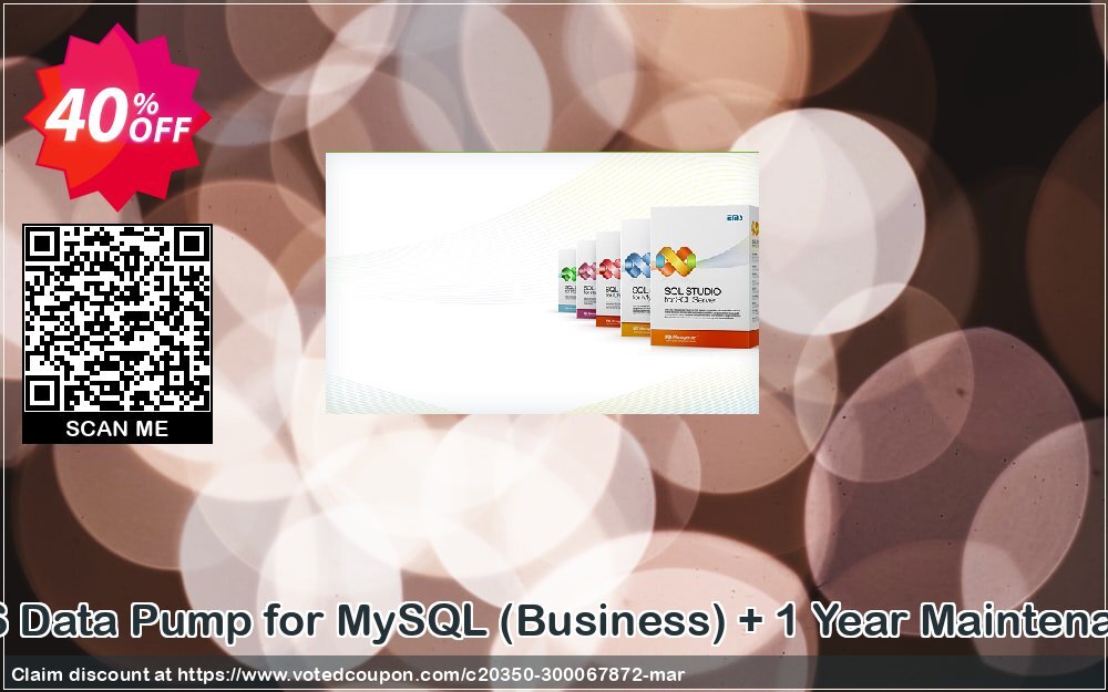 EMS Data Pump for MySQL, Business + Yearly Maintenance Coupon Code Apr 2024, 40% OFF - VotedCoupon