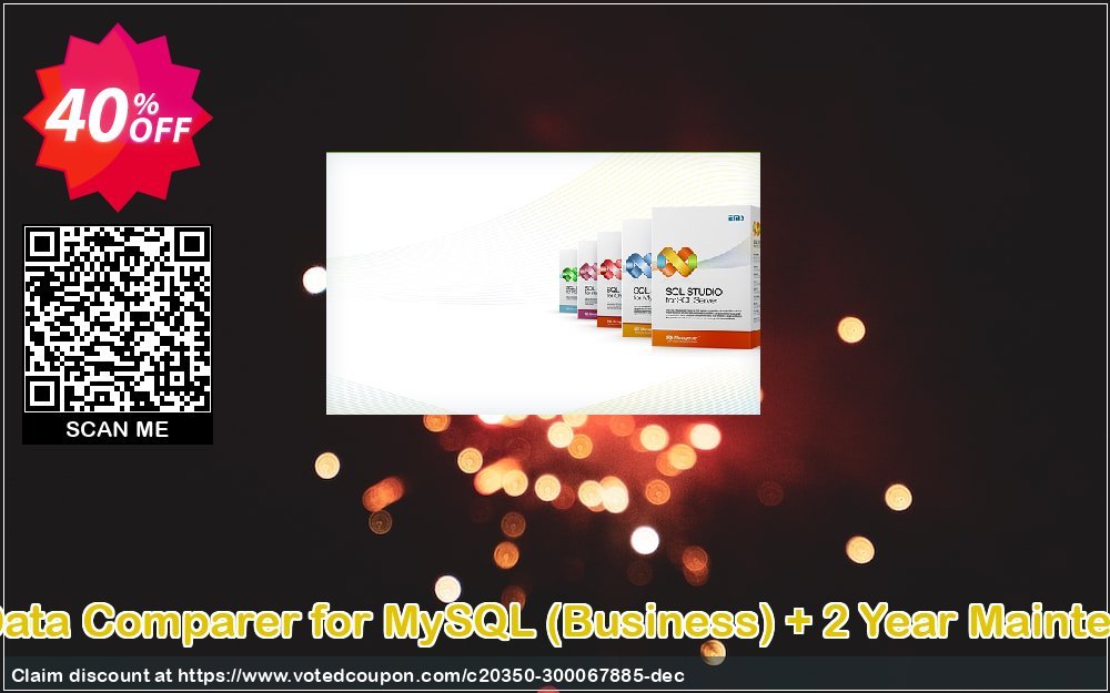 EMS Data Comparer for MySQL, Business + 2 Year Maintenance Coupon, discount Coupon code EMS Data Comparer for MySQL (Business) + 2 Year Maintenance. Promotion: EMS Data Comparer for MySQL (Business) + 2 Year Maintenance Exclusive offer 
