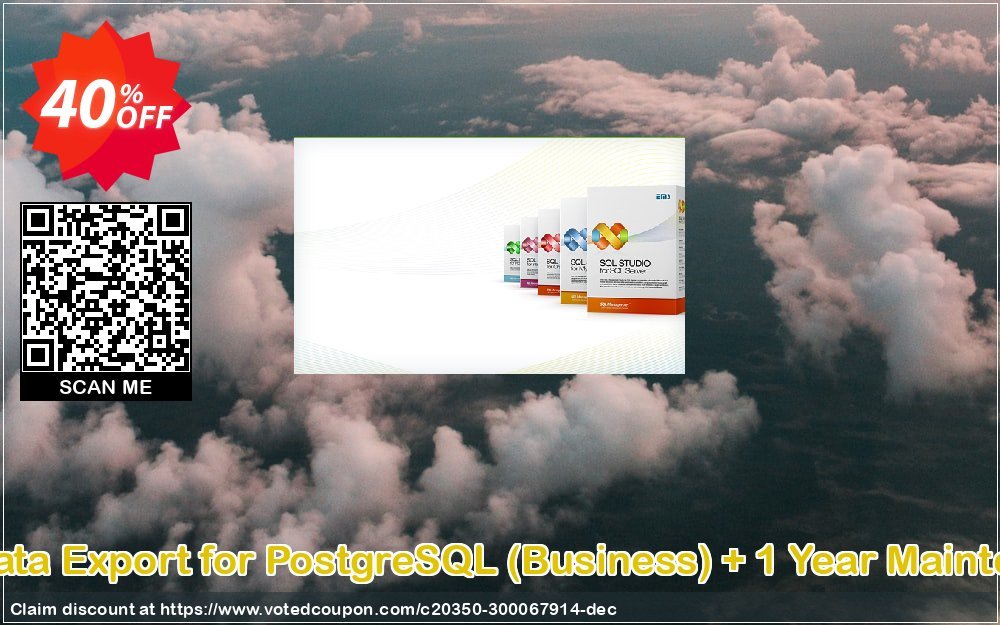 EMS Data Export for PostgreSQL, Business + Yearly Maintenance Coupon Code Apr 2024, 40% OFF - VotedCoupon