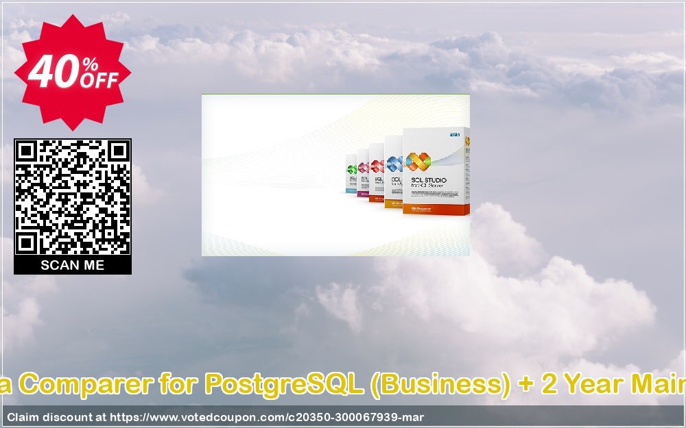 EMS Data Comparer for PostgreSQL, Business + 2 Year Maintenance Coupon, discount Coupon code EMS Data Comparer for PostgreSQL (Business) + 2 Year Maintenance. Promotion: EMS Data Comparer for PostgreSQL (Business) + 2 Year Maintenance Exclusive offer 