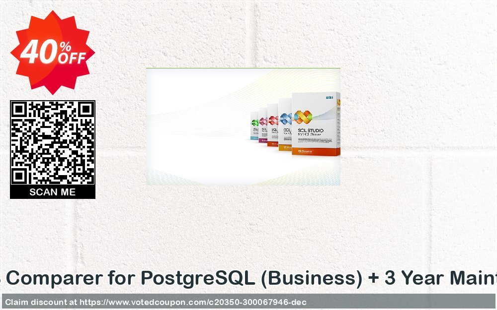 EMS DB Comparer for PostgreSQL, Business + 3 Year Maintenance voted-on promotion codes