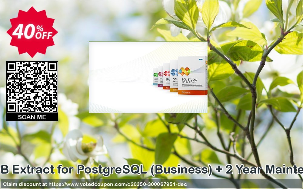EMS DB Extract for PostgreSQL, Business + 2 Year Maintenance Coupon Code Apr 2024, 40% OFF - VotedCoupon