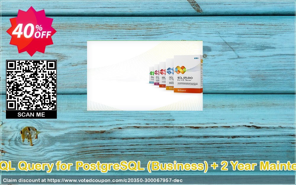 EMS SQL Query for PostgreSQL, Business + 2 Year Maintenance Coupon Code Jun 2024, 40% OFF - VotedCoupon